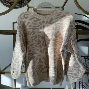 Leopard sweater